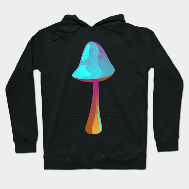 Trippy Mushroom Hoodie by taoistviking